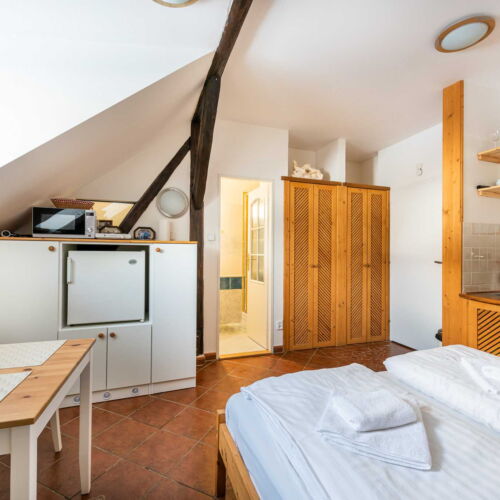 Apartman se sprchou  pro 2 os.