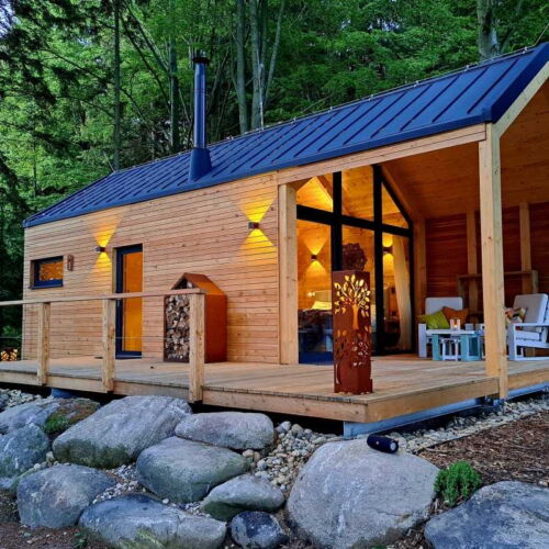 Bungalow (jako celek) s vlastní kuchyňkou s terasou pro 2 os.