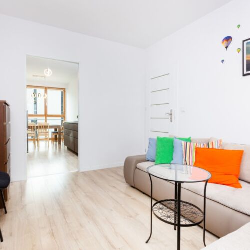 Apartament 8-osobowy na piętrze z widokiem na miasto z 4 pomieszczeniami sypialnianymi