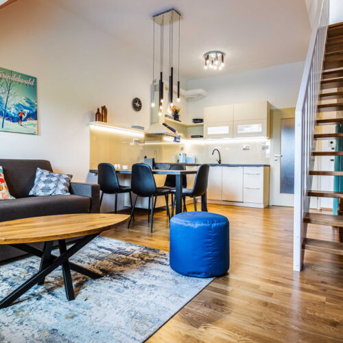 Apartman s privátní koupelnou mimo apartmán  pro 3 os. (s možností přistýlky)