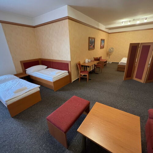 Pokoj se sprchou  pro 4 os.