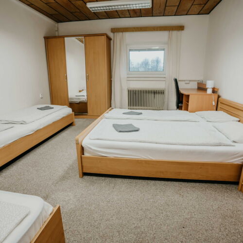 Čtyřlůžkový pokoj č. 3