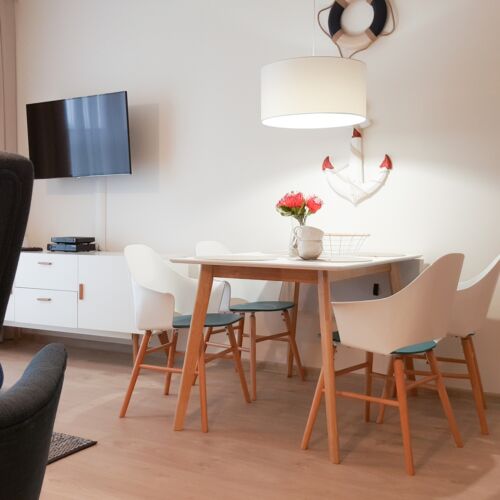 Apartament 4-osobowy na parterze Komfort z 2 pomieszczeniami sypialnianymi