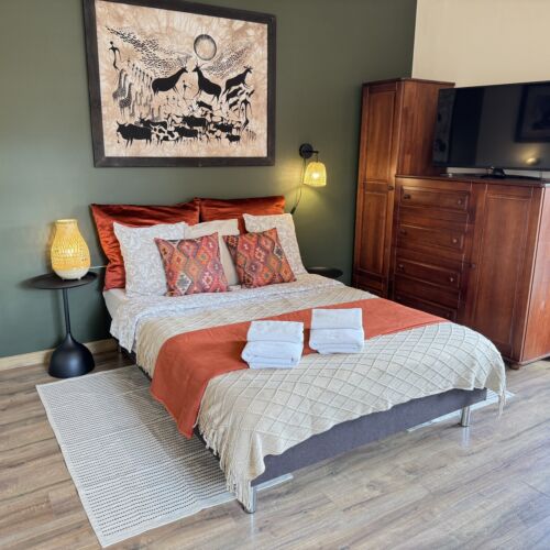 Apartament 5-osobowy Family z balkonem z 1 pomieszczeniem sypialnianym