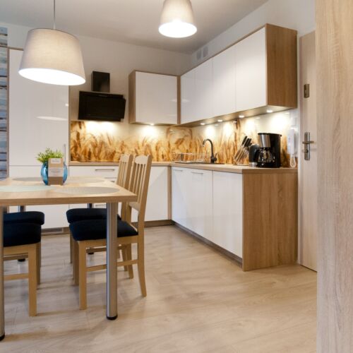 Apartament 4-osobowy na parterze Komfort z 2 pomieszczeniami sypialnianymi