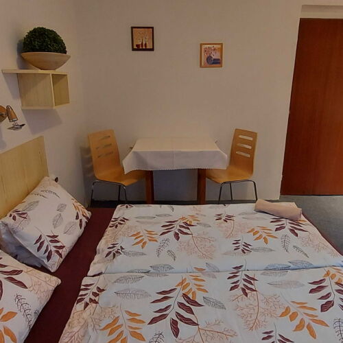 Pokoj se sprchou  pro 4 os. (s možností přistýlky)