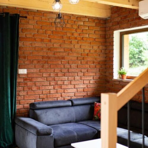 Domek drewniany 10-osobowy Przyjazny podróżom rodzinnym z widokiem na jezioro