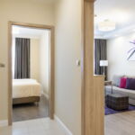 Deluxe 2-Zimmer-Apartment für 4 Personen mit Balkon