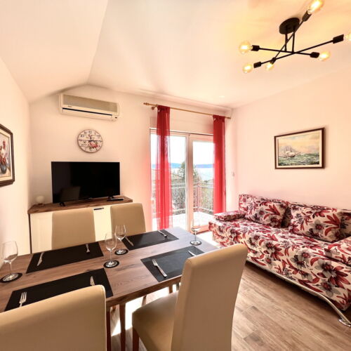 1-Zimmer-Apartment für 3 Personen Obergeschoss mit Balkon