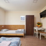 1-Zimmer-Apartment für 2 Personen mit Badezimmer und Eigner Küche