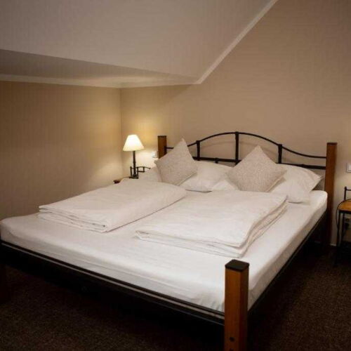 Dvoulůžkový pokoj s manželskou postelí