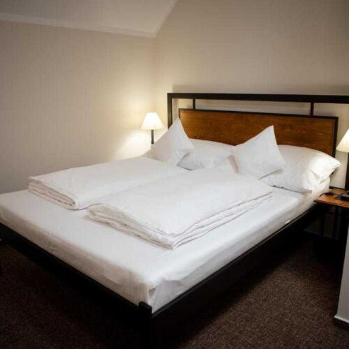 Dvoulůžkový pokoj s manželskou postelí – bezbariérový přístup