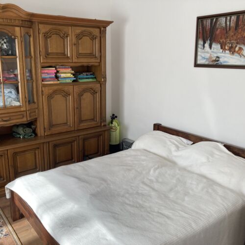 Apartament 2-osobowy na parterze z widokiem na las z 1 pomieszczeniem sypialnianym