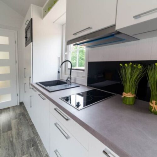 Domek letniskowy 4-osobowy Przyjazny podróżom rodzinnym z widokiem na las