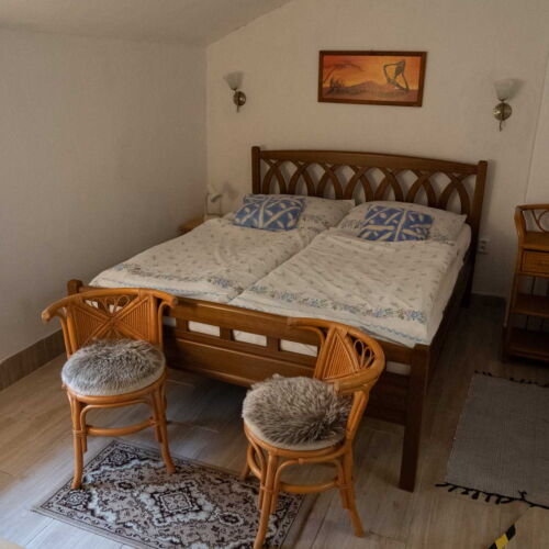 Deluxe Pokoj se sprchou s manželskou postelí