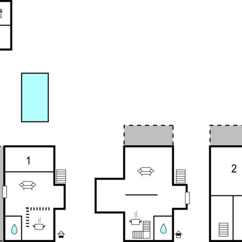 Casă de vară pentru 6 pers. (se inchirieaza doar integral)