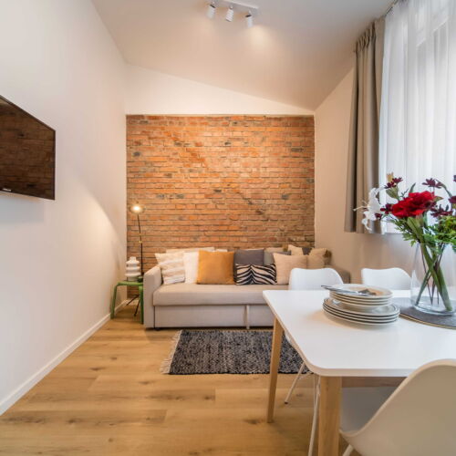 Apartment for 2 Persons with Shower and Kitchen (extra beds available)