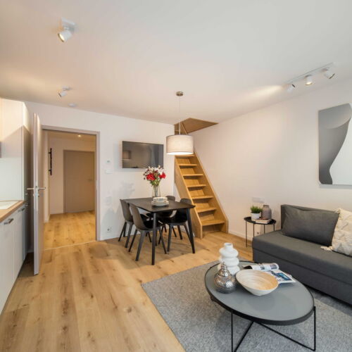 Apartment for 5 Persons with Shower and Kitchen