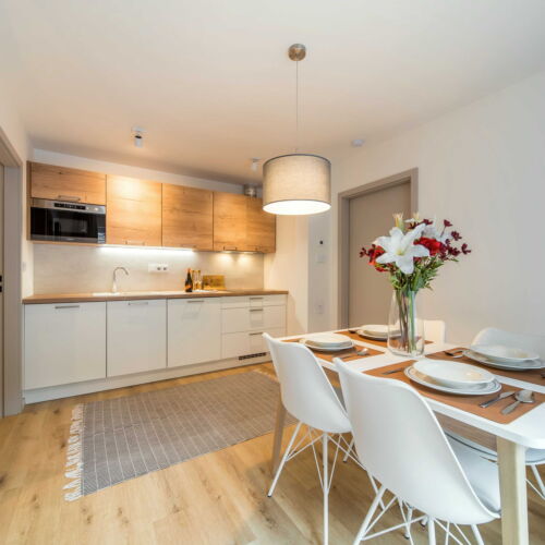 Apartment for 5 Persons with Shower and Kitchen (extra bed available)