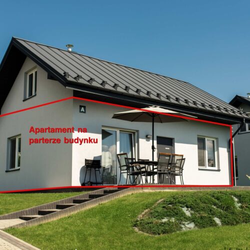 Domek letniskowy 6-osobowy parterowy Przyjazny podróżom rodzinnym