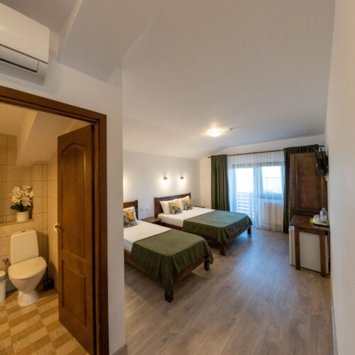 Camera tripla cu balcon