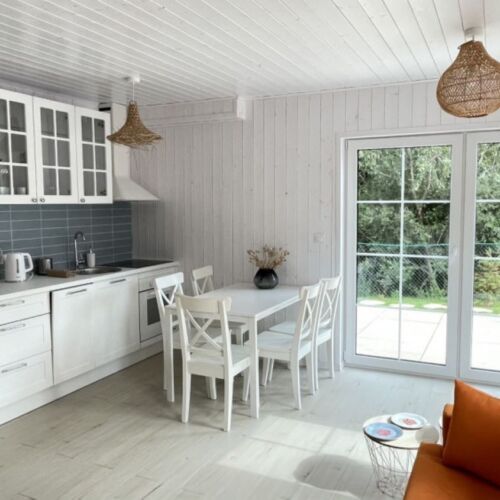 Domek drewniany 6-osobowy Superior Przyjazny podróżom rodzinnym