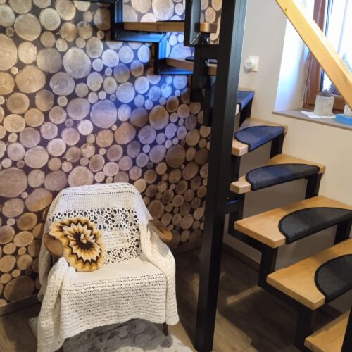 Apartament 4-osobowy na piętrze na poddaszu z 1 pomieszczeniem sypialnianym