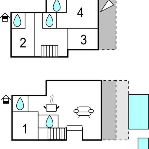 Summer House for 8 Persons