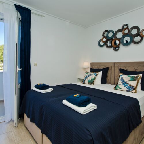 Apartament 2-osobowy z klimatyzacją z widokiem na morze z 1 pomieszczeniem sypialnianym AS-10430-b