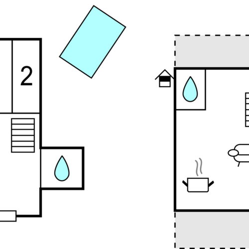 Summer House for 6 Persons