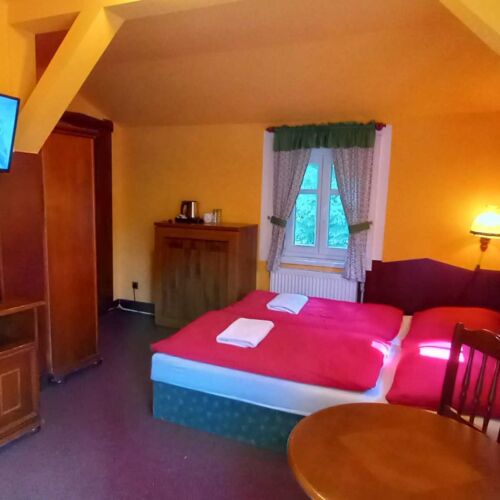 Pokoj se sprchou  pro 3 os. (s možností přistýlky)