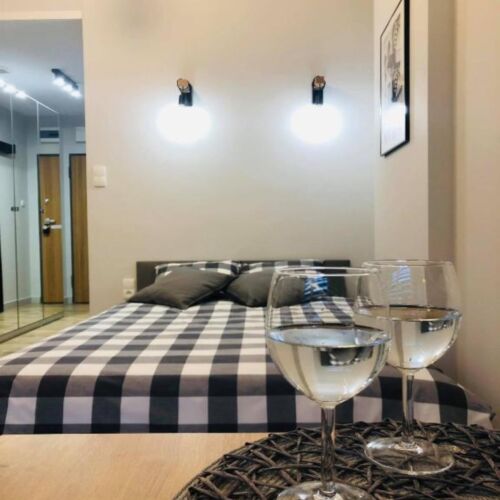 Apartament 2-osobowy na parterze z widokiem na miasto z 1 pomieszczeniem sypialnianym