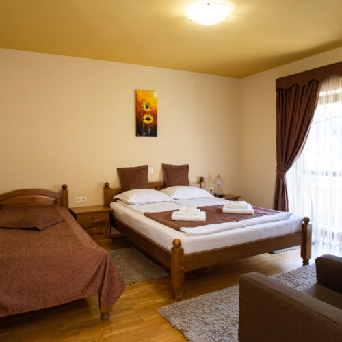 Family Balcony Double Room