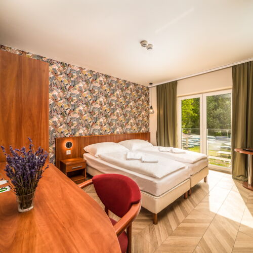 River View Upstairs Twin Room