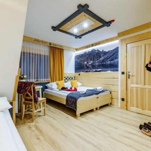 Pokój 3-osobowy na poddaszu Deluxe