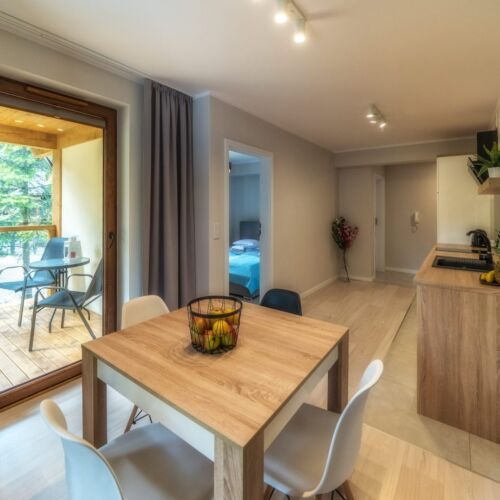 Apartament 4-osobowy z 2 pomieszczeniami sypialnianymi