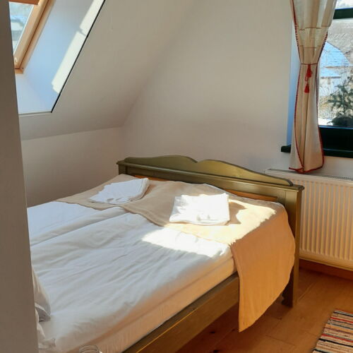 Komfort Doppelzimmer mit Aussicht auf den Wald