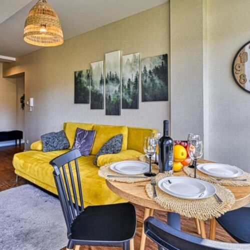 Apartament 2-osobowy z 1 pomieszczeniem sypialnianym (możliwa dostawka)