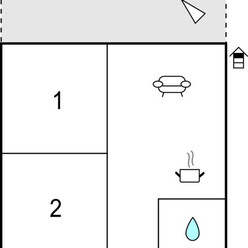 Apartament pentru 5 pers. (se inchirieaza doar integral)