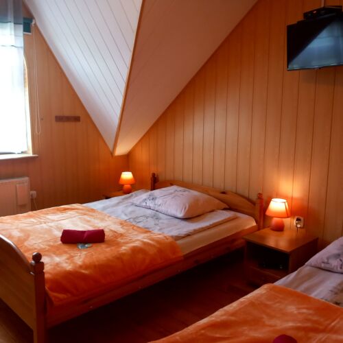 Pokój 3-osobowy na piętrze Przyjazny podróżom rodzinnym