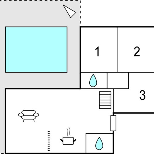 Summer House for 6 Persons