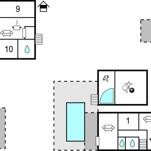 Casă de vară pentru 20 pers. (se inchirieaza doar integral)