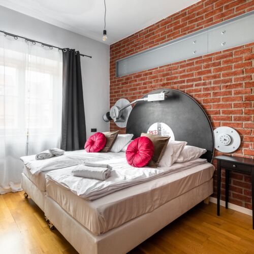 Apartament 2-osobowy na piętrze Standard z 1 pomieszczeniem sypialnianym