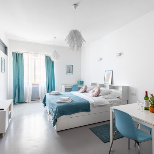 Apartament 2-osobowy na piętrze Standard z 1 pomieszczeniem sypialnianym