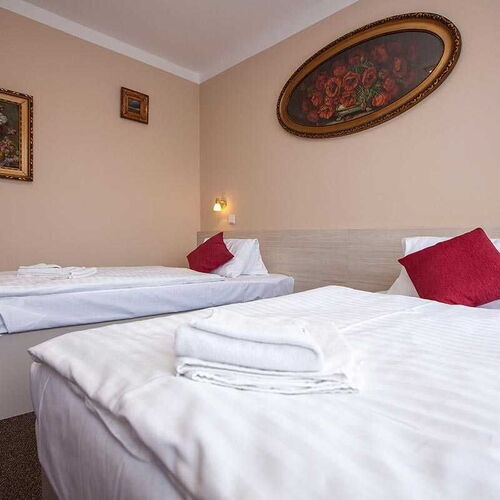 Standard Zweibettzimmer mit Dusche