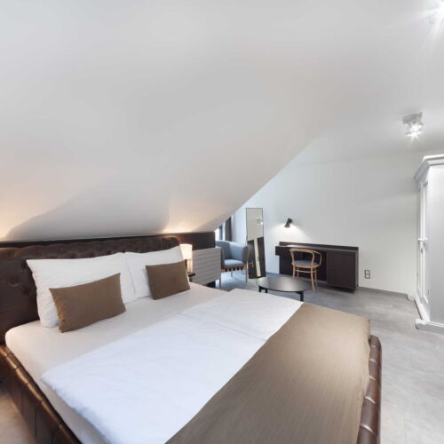 Camera dubla confort cu aer condiționat (se poate solicita pat suplimentar)