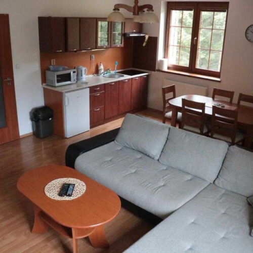 Apartman pro 6 os. s 1 ložnicí