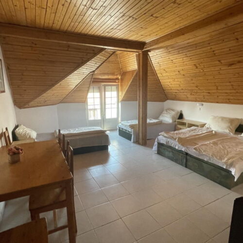 Suita la mansardă cu aer condiționat cu 1 camera pentru 5 pers.