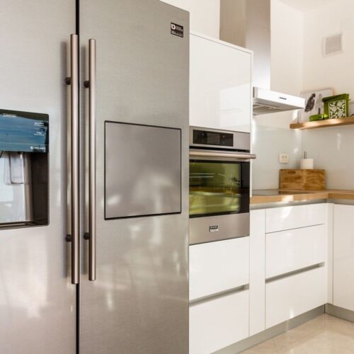 Apartament 4-osobowy Lux z widokiem na morze z 2 pomieszczeniami sypialnianymi