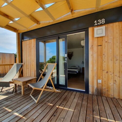 Mobilní dům Suita pro 2 os. s 1 ložnicí v přízemí